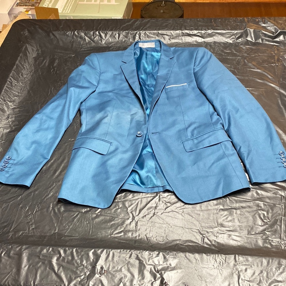 Blue mens blazer